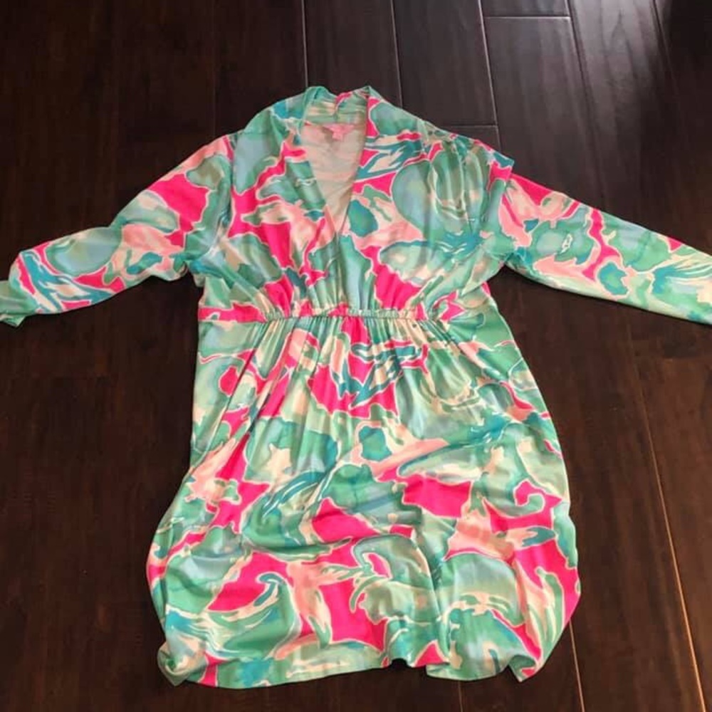 NWT Alexandra Dress in Pink Sands